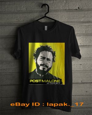 Stan - חנות ה-Merchandise למעריצים מכל הסוגים פוסט מאלון Post Malone 2019 Runaway Tour T Shirt Hollywood's Bleeding Size S to 3XL