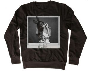 Stan - חנות ה-Merchandise למעריצים מכל הסוגים אריאנה גרנדה COOL ARIANA GRANDE BLACK UNISEX SWEATSHIRT