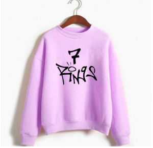 Stan - חנות ה-Merchandise למעריצים מכל הסוגים אריאנה גרנדה  Ariana Grande Sweater Sweatshirt Hoodie 7 Rings No Tears Left To Cry NEW 2019