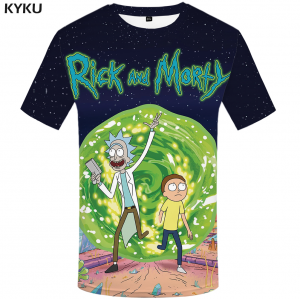 Stan - חנות ה-Merchandise למעריצים מכל הסוגים ריק ומורטי Rick and Morty T-shirt Brand new Unisex Funny Cartoon Rick and Morty Shirt