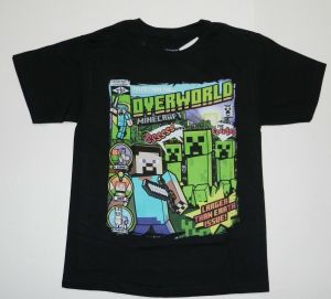 Stan - חנות ה-Merchandise למעריצים מכל הסוגים Minecraft Boy's Minecraft Comics Tee by Crazy 8,Alex Creeper,Idea,P<wbr/>erfect Shirt New 