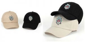 Stan - חנות ה-Merchandise למעריצים מכל הסוגים ריק ומורטי  Rick and Morty Adjustable Baseball Cap Embroidered Smoking Rick Dad Hat Gift