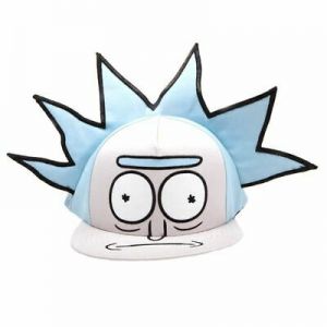 Stan - חנות ה-Merchandise למעריצים מכל הסוגים ריק ומורטי  Rick and Morty 3D rick Hair Snapback Baseball Cap Hat - One Size Adult Swim TV