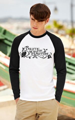 Stan - חנות ה-Merchandise למעריצים מכל הסוגים Bullet for My Valentine Bullet For My Valentine Long Sleeve T-Shirt BFMV Metal Band Baseball Top Shirt