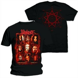 Stan - חנות ה-Merchandise למעריצים מכל הסוגים Slipknot Slipknot Men's Rusty Face Short Sleeve T-shirt, Black, X-large - Tshirt New