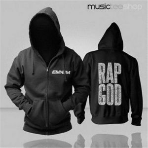 Stan - חנות ה-Merchandise למעריצים מכל הסוגים Eminem Top  Eminem Rap God Autumn/Spring Hoodies Jackets Coat Cosplay Costume #