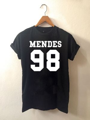 Stan - חנות ה-Merchandise למעריצים מכל הסוגים שון מנדס Shawn Mendes 98 printed  t-shirt style unisex Clothing 100% cotton Size S - XXL