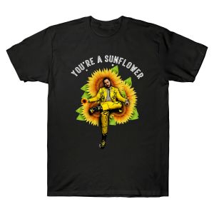Stan - חנות ה-Merchandise למעריצים מכל הסוגים פוסט מאלון Post Leave Me Malone American Rapper Sunflower Song Funny Men‘s T Shirt Cotton