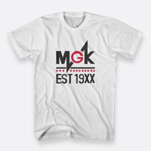 Stan - חנות ה-Merchandise למעריצים מכל הסוגים MGK MGK Rap Est 19XX Color White Size S to 3XL Men's Tshirt
