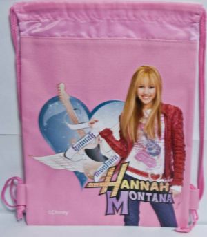 Stan - חנות ה-Merchandise למעריצים מכל הסוגים מיילי סיירוס והאנה מונטנה Disney Miley Cyrus Hannah Montana String Bag Backpack