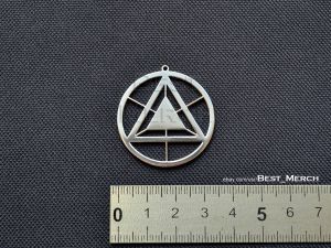 Stan - חנות ה-Merchandise למעריצים מכל הסוגים Linkin Park Dead by Sunrise Necklace stainless steel Chester Bennington Linkin Park Triangle