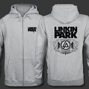 Stan - חנות ה-Merchandise למעריצים מכל הסוגים Linkin Park Linkin Park Jacket Sweatshirt Cosplay Rock Band Zipper Hoodie Coat  Men Costume