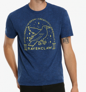 Stan - חנות ה-Merchandise למעריצים מכל הסוגים הארי פוטר Harry Potter RAVENCLAW SKETCH T-Shirt NEW Licensed & Official