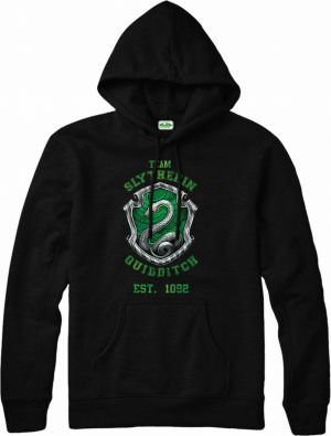 Stan - חנות ה-Merchandise למעריצים מכל הסוגים הארי פוטר Harry Potter Hoodie, Quidditch TEAM SLYTHERIN Hoodie, Inspired Design Top
