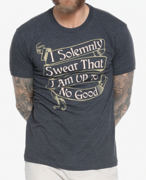 Stan - חנות ה-Merchandise למעריצים מכל הסוגים הארי פוטר Harry Potter MISCHIEF MANAGED T-Shirt NEW Licensed & Official 