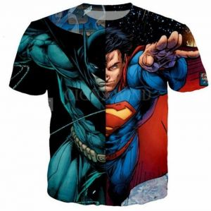 Stan - חנות ה-Merchandise למעריצים מכל הסוגים DC 3D print Newest Hot Superman Short Sleeve T-Shirt Fashion Unisex Casual Tops Tee