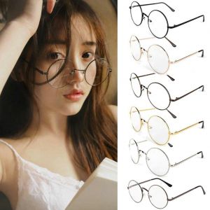 Stan - חנות ה-Merchandise למעריצים מכל הסוגים הארי פוטר Women Girl Harry Potter Round Frame Glasses Cosplay Spectacles Eyewear Decor Hot משקפיים כמו של הארי פוטר תחפושת הארי פוטר קוספליי