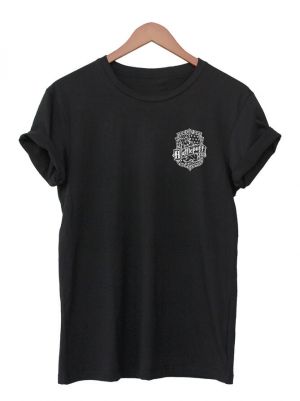 Stan - חנות ה-Merchandise למעריצים מכל הסוגים הארי פוטר Hufflepuff Crest T-shirt Harry Potter Shirt Unisex Symbol Sign Top Hogwarts