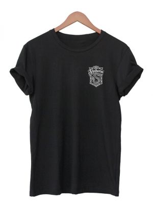 Stan - חנות ה-Merchandise למעריצים מכל הסוגים הארי פוטר Slytherin Crest T-shirt Harry Potter Shirt Unisex Symbol Sign Top Hogwarts