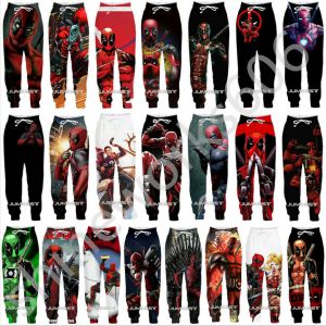 Stan - חנות ה-Merchandise למעריצים מכל הסוגים Marvel Deadpool Funny 3D Print Casual trousers Men Women Sweatpants Sport Jogging Pants