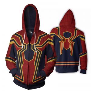 Avengers infinity war hot sale spiderman hoodie