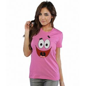 Stan - חנות ה-Merchandise למעריצים מכל הסוגים בובספוג Spongebob: Patrick Star Face Junior Womens T-Shirt New