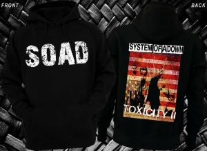 Stan - חנות ה-Merchandise למעריצים מכל הסוגים System of A Down SYSTEM OF A DOWN-Toxicity II-Alternative metal-Linkin Park,Hoodie-si<wbr/>zes:S to XXL