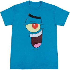 Stan - חנות ה-Merchandise למעריצים מכל הסוגים בובספוג Spongebob: Plankton Face T-Shirt