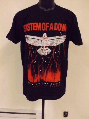 Stan - חנות ה-Merchandise למעריצים מכל הסוגים System of A Down NEW System of a Down Wake up the Soul Adult SIZE S-M-2XL-3XL Band T-Shirt