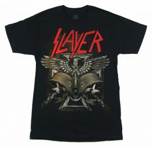 Stan - חנות ה-Merchandise למעריצים מכל הסוגים Slayer Slayer Chain Skulls 2016 Tour Black T Shirt New Official Band Merch
