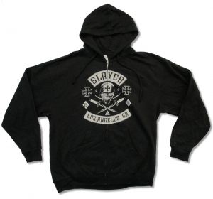 Stan - חנות ה-Merchandise למעריצים מכל הסוגים Slayer SLAYER "VINTAGE 1981" BLACK ZIP HOODIE SWEATSHIRT NEW OFFICIAL BAND ADULT