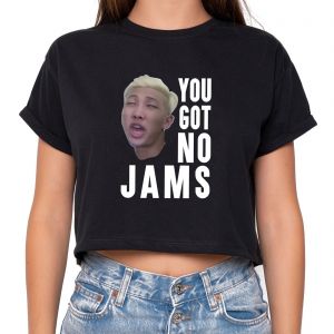 Stan - חנות ה-Merchandise למעריצים מכל הסוגים BTS YOU GOT NO JAMS CROP TOP KPOP BTS FANGIRL BAND JUNGKOOK KOOKIE T SHIRT JUNGSKOOK