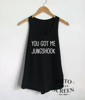 Stan - חנות ה-Merchandise למעריצים מכל הסוגים BTS You Got Me Jungshook T Shirts Jungkook Shirt Women Tank Top Funny Tumblr Tees