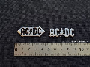 Stan - חנות ה-Merchandise למעריצים מכל הסוגים AC/DC AC/DC Necklace stainless steel Pendant merch logo symbol