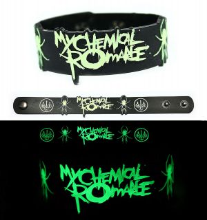 Stan - חנות ה-Merchandise למעריצים מכל הסוגים My Chemical Romance My Chemical Romance wristband rubber bracelet glow in the dark