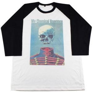 Stan - חנות ה-Merchandise למעריצים מכל הסוגים My Chemical Romance My Chemical Romance skull rock band biker Music Artist >C082 Raglan T-Shirt M L