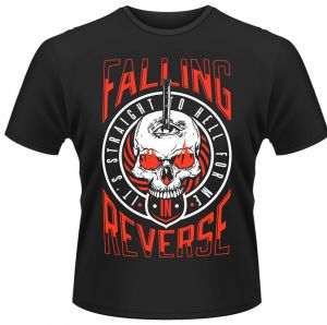 Stan - חנות ה-Merchandise למעריצים מכל הסוגים Escape The Fate ו-Falling In Reverse Falling In Reverse Straight To Hell Shirt S M L XL XXL T-Shirt Tshirt