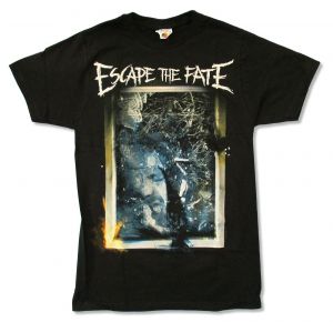 Stan - חנות ה-Merchandise למעריצים מכל הסוגים Escape The Fate ו-Falling In Reverse ESCAPE THE FATE "WINDOW" IMAGE BLACK T SHIRT NEW OFFICIAL ADULT
