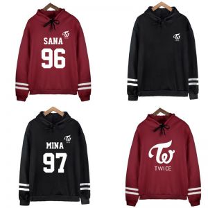 Stan - חנות ה-Merchandise למעריצים מכל הסוגים אחרים Kpop TWICE Hoodies Sweatshirts Sana Da Hyun Na Yeon Mina Momo Unisex Hoodie
