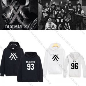 Stan - חנות ה-Merchandise למעריצים מכל הסוגים אחרים Kpop MONSTA X Cap Hoodie THE CLAN 2.5 Part.1 LOST Sweatershirt Sweater Coat