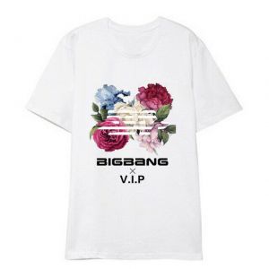 Stan - חנות ה-Merchandise למעריצים מכל הסוגים Big Bang חולצה של Bigbang עם הפרחים של Flower Road