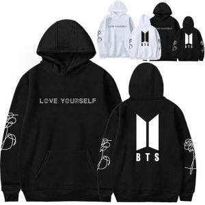 Stan - חנות ה-Merchandise למעריצים מכל הסוגים BTS KPOP BTSs Bangtan "Love Yourself" Sweatshirt Hoodie Sweater JIMIN V SUGA Unisex