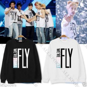 Stan - חנות ה-Merchandise למעריצים מכל הסוגים GOT7 KPOP GOT7 Sweater FLY IN SEOUL Jackson Sweatershirt Bambam Hoodie Pullover Tops