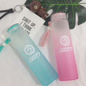 Stan - חנות ה-Merchandise למעריצים מכל הסוגים GOT7 Kpop Got7 Jacksongradien<wbr/>t Frosted Glass Freshness Letter Lemon Cup