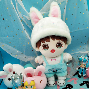 Stan - חנות ה-Merchandise למעריצים מכל הסוגים BTS SHINEE EXO BTS JUNGKOOK SUGA Plush Doll 's Clothes Cat Rabbit Hat Accessory Gift