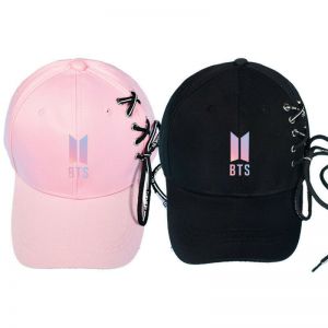 Stan - חנות ה-Merchandise למעריצים מכל הסוגים BTS K-POP BTS Bangtan Boys Pink/Black Lovers Hat Men/Women Baseball Cap Adjustable 