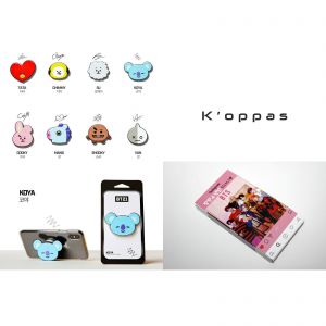 Stan - חנות ה-Merchandise למעריצים מכל הסוגים BTS BTS BT21 Griptok Official Smart Phone Finger Grip Ring Stand Holder K-POP Goods
