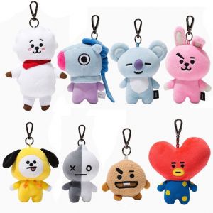 Stan - חנות ה-Merchandise למעריצים מכל הסוגים BTS KPOP BTS BT21 Bangtan Boys Keychain Collection Keyring TATA COOKY CHIMMY SHOOKY