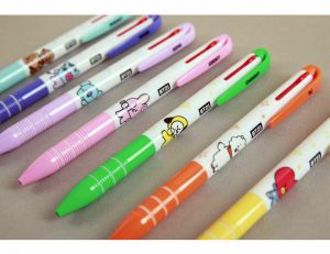 Stan - חנות ה-Merchandise למעריצים מכל הסוגים BTS BTS BT21 3 Color Ball Point Pen (B, R, B) / Official KPOP Goods Authentic MD