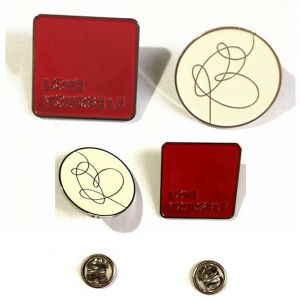Stan - חנות ה-Merchandise למעריצים מכל הסוגים BTS KPOP BTS LOVEYOURSELF Metal Badge Cute Brooch Pins for Hats Clothes Backpack